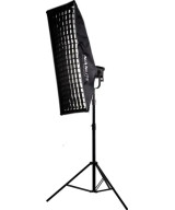 Griglia per Softbox Asimmetrico 45×110 cm Bowens Nero