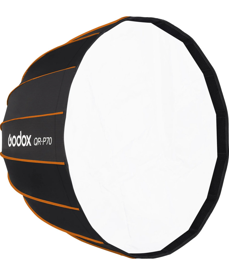 QR-P70 Softbox parabolico 70cm con sistema a chiusura rapida