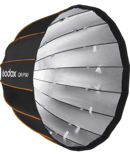 QR-P90 Softbox parabolico 90cm con sistema a chiusura rapida