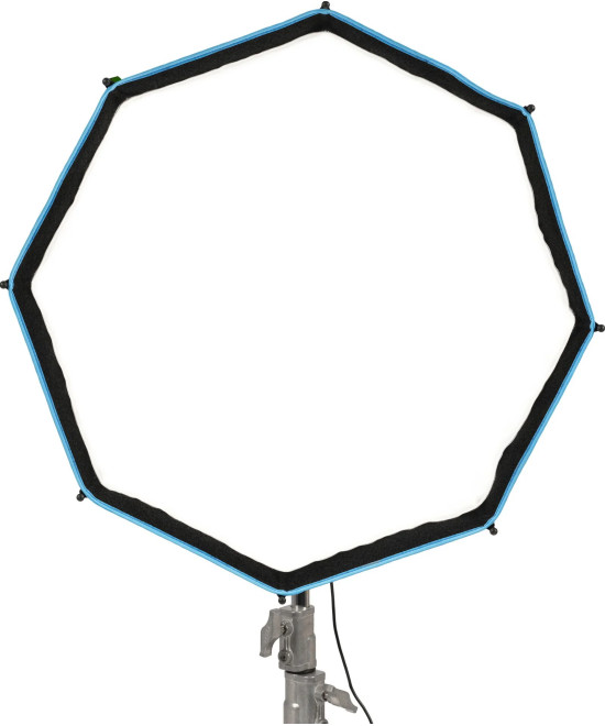 Softbox ottagonale a chiusura rapida 60cm con griglia, Attacco FM