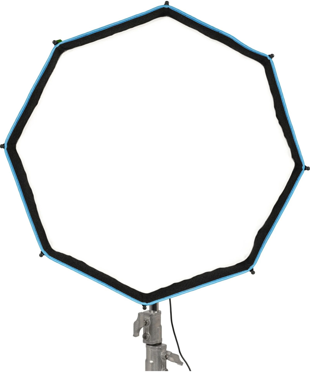 Softbox ottagonale a chiusura rapida 60cm con griglia, Attacco FM