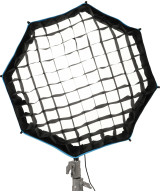Softbox ottagonale a chiusura rapida 60cm con griglia, Attacco FM