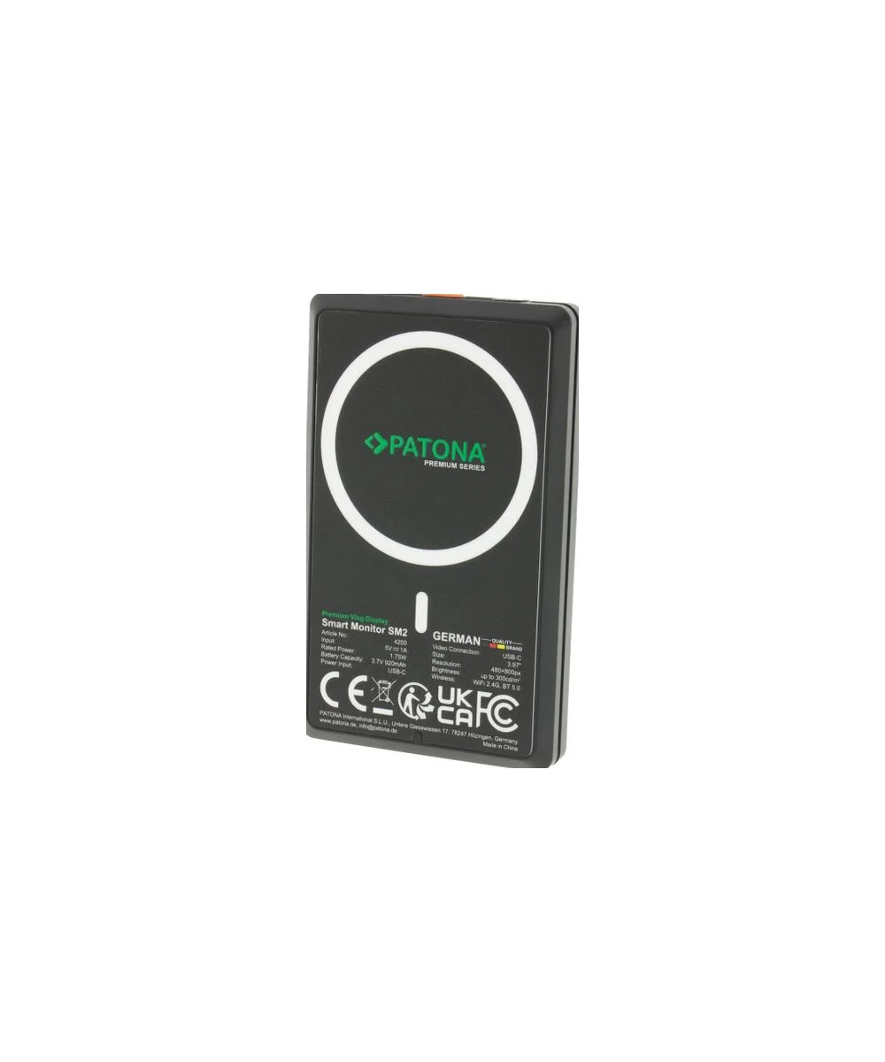 SM2 10,1 cm (3.97") Nero 480 x 800 Pixel Touch screen