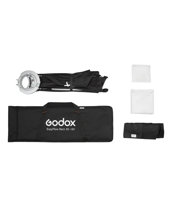 GODOX EAZYFLOW RECTANGULAR 45X60 BOWENS MOUNT FOLDABLE QUICK-OPEN SOFT LIGHT BOX