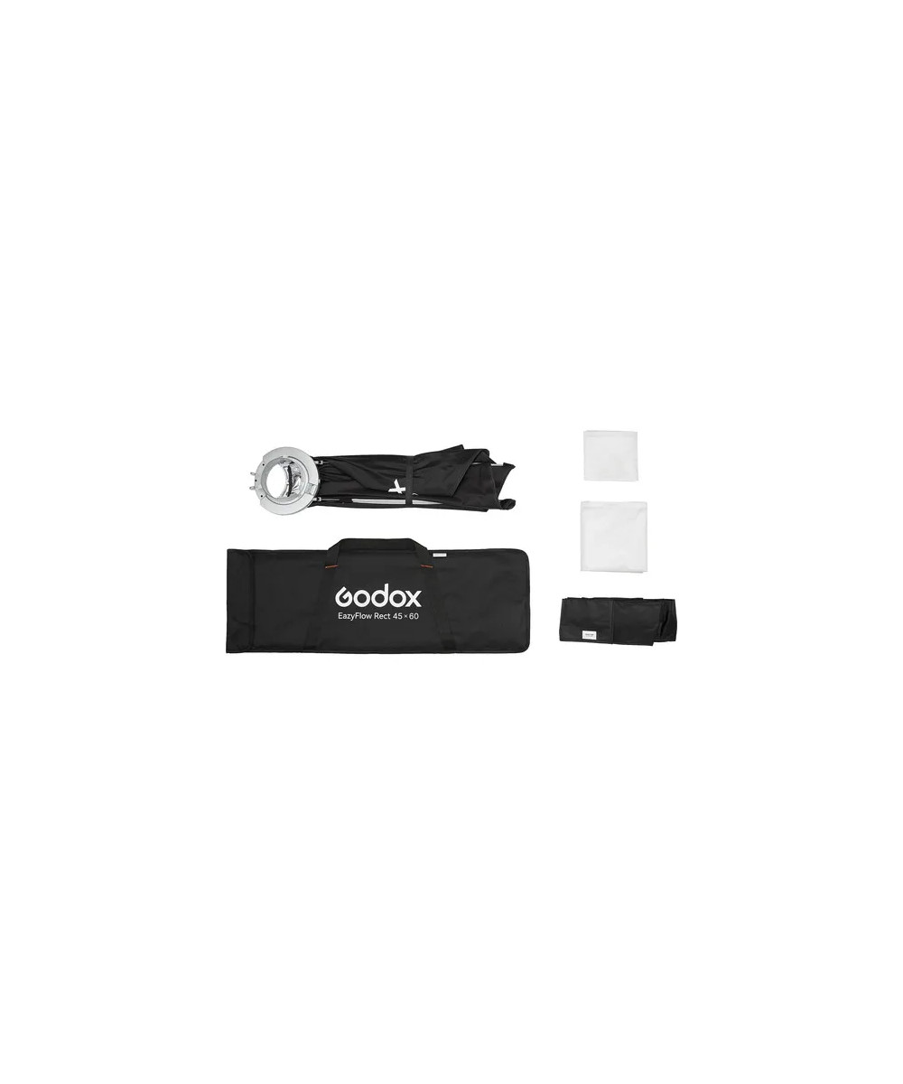 GODOX EAZYFLOW RECTANGULAR 45X60 BOWENS MOUNT FOLDABLE QUICK-OPEN SOFT LIGHT BOX