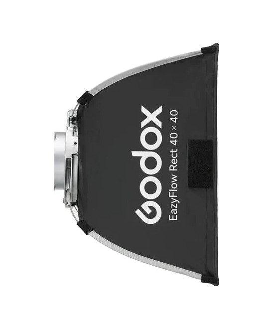 Softbox EAZYFLOW 40x40cm a chiusura rapida con griglia