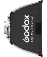 Softbox EAZYFLOW 40x40cm a chiusura rapida con griglia