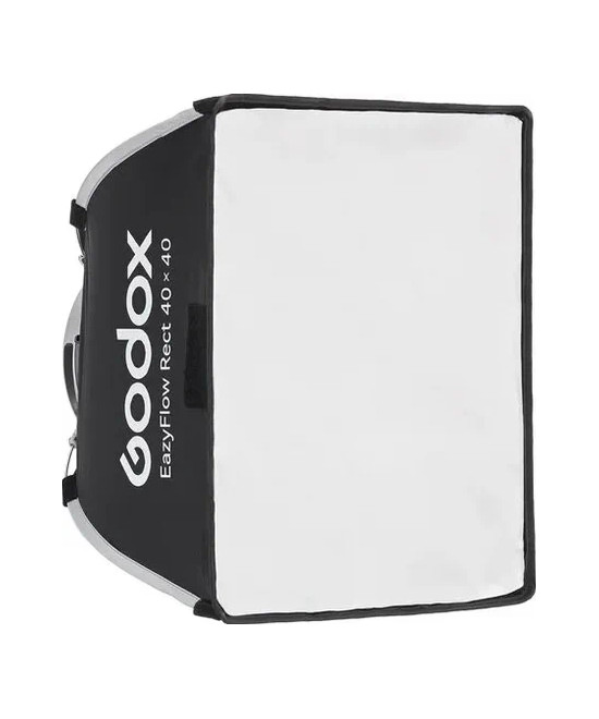 Softbox EAZYFLOW 40x40cm a chiusura rapida con griglia