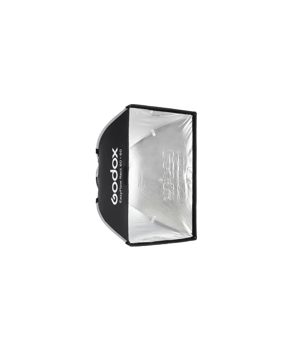 Softbox EAZYFLOW 60x60cm a chiusura rapida con griglia