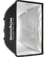 Softbox EAZYFLOW 60x60cm a chiusura rapida con griglia