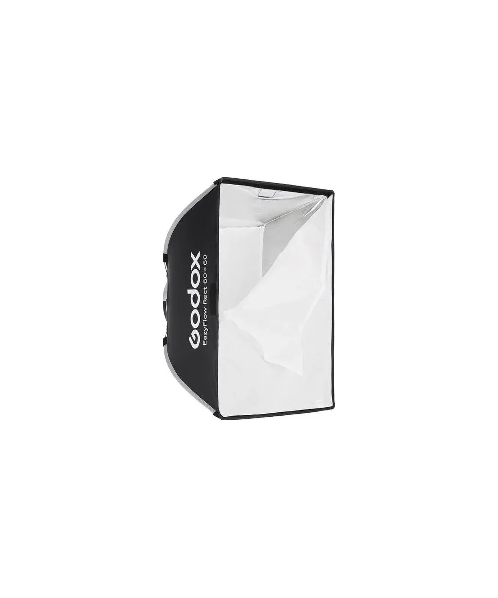Softbox EAZYFLOW 60x60cm a chiusura rapida con griglia