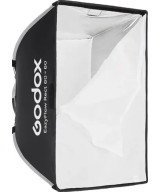Softbox EAZYFLOW 60x60cm a chiusura rapida con griglia