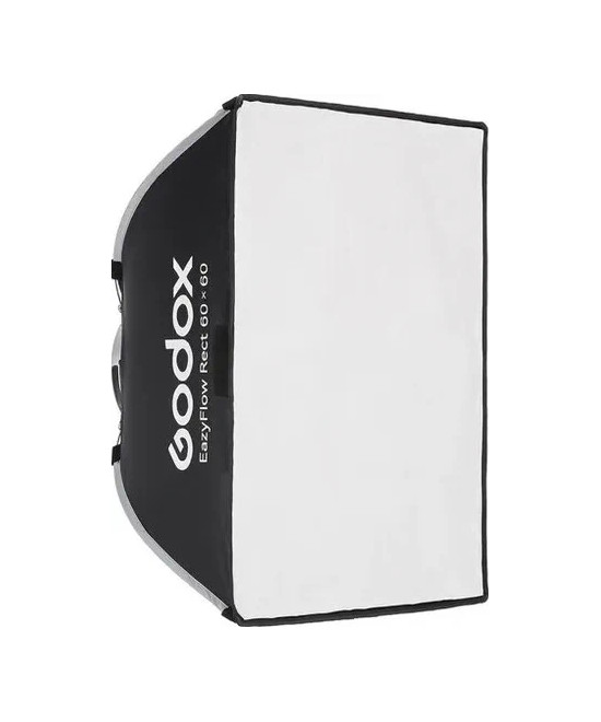Softbox EAZYFLOW 60x60cm a chiusura rapida con griglia