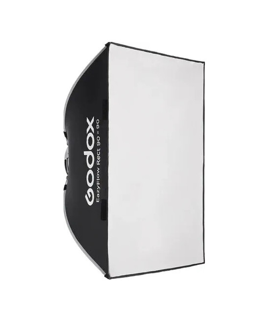 Softbox EAZYFLOW 90x90cm a chiusura rapida con griglia
