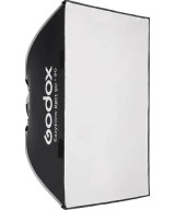Softbox EAZYFLOW 90x90cm a chiusura rapida con griglia