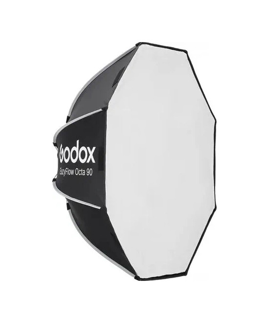 Softbox EAZYFLOW Ottagonale 90cm a chiusura rapida con griglia
