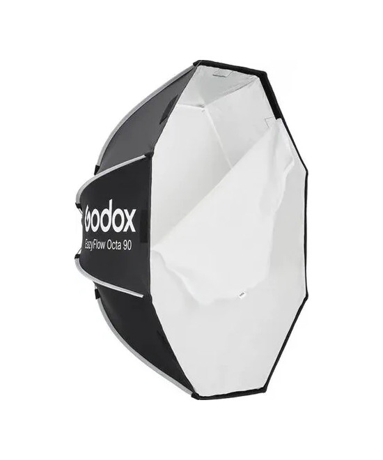 Softbox EAZYFLOW Ottagonale 90cm a chiusura rapida con griglia