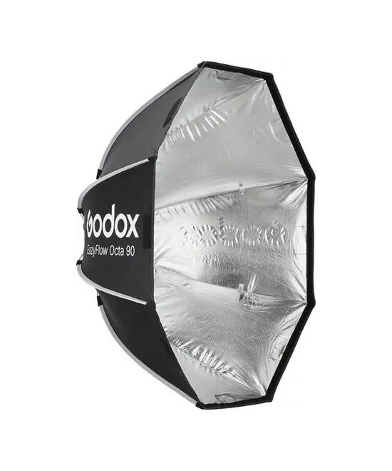 Softbox EAZYFLOW Ottagonale 90cm a chiusura rapida con griglia