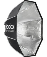 Softbox EAZYFLOW Ottagonale 90cm a chiusura rapida con griglia