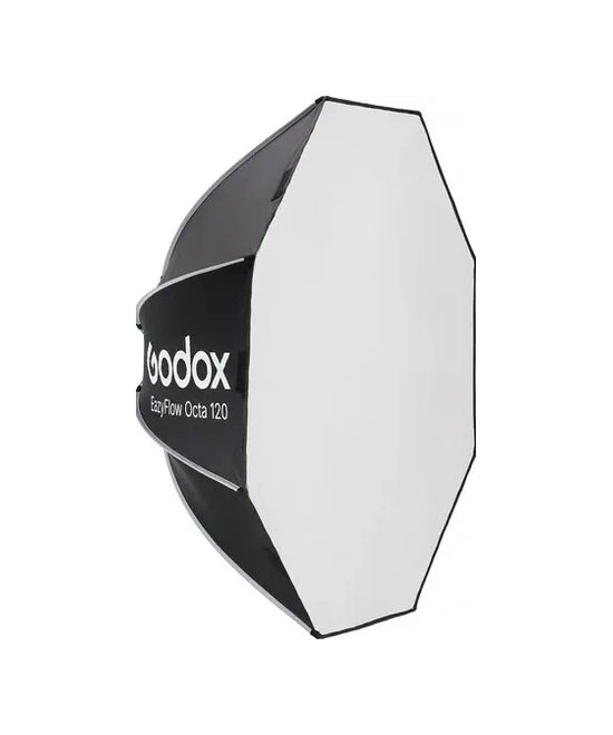 Softbox EAZYFLOW Ottagonale 120cm a chiusura rapida con griglia