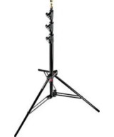Stativo Master Alu nero con sistema pneumatico