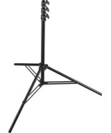 Stativo 300F Light Stand Alluminio Nero