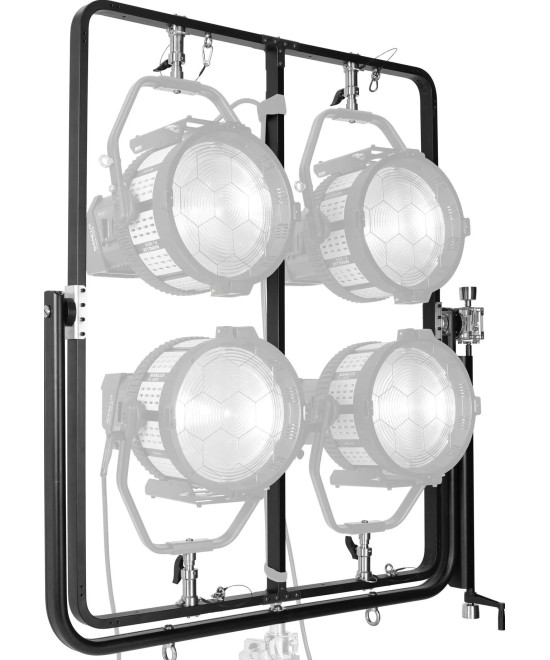 Frame per 4 luci EVOKE con perno Junior