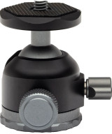 1436 testa per treppiede Nero Alluminio 1/4" Palla (forma)