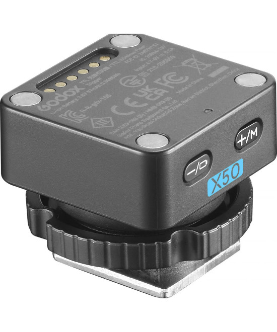 X5-O TTL Trasmettitore flash wireless e Basetta a slitta per IT32 - Olympus - Panasonic