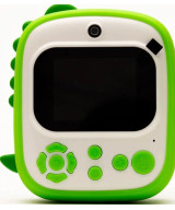 INSTANT CAMERA LCD 2,0 DINOSAURO KIT PER COLORARE CARTA TERMICA GREEN