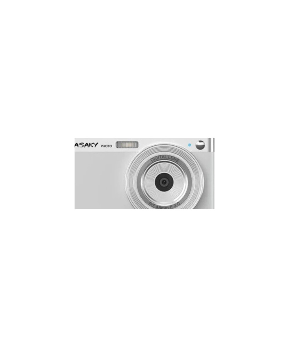 Photo Digital Camera 18MP 2,8'' IPS TFT White