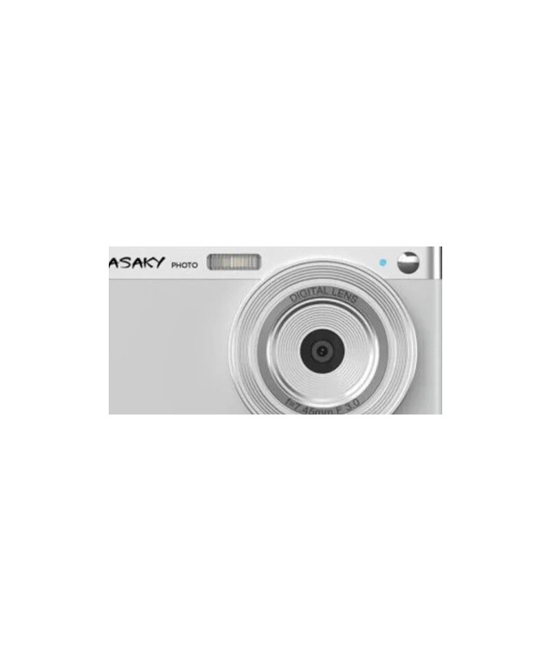 Photo Digital Camera 18MP 2,8'' IPS TFT White