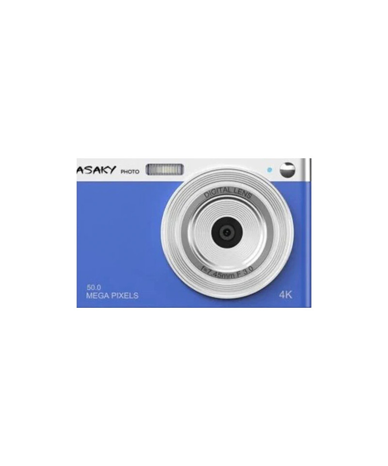 Photo Digital Camera 18MP 2,8'' IPS TFT Blue