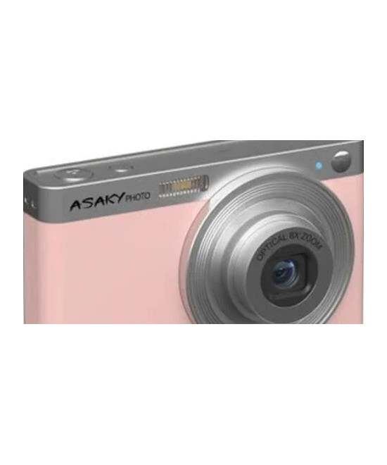 Photo Rocket D-8 Rosa - Digital camera 50MP 2,8'' IPS TFT Zoom ottico 8X