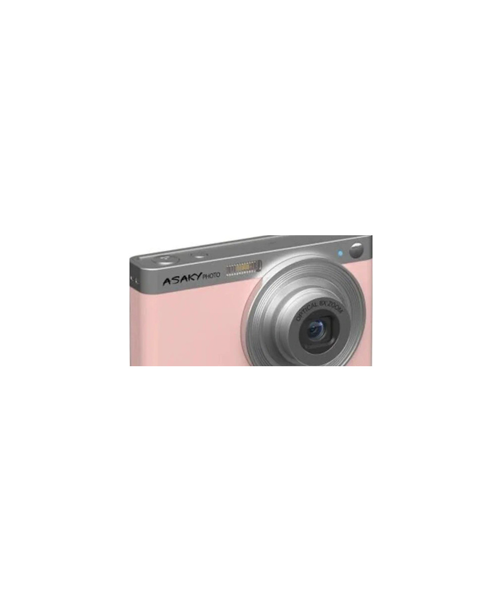 Photo Rocket D-8 Rosa - Digital camera 50MP 2,8'' IPS TFT Zoom ottico 8X