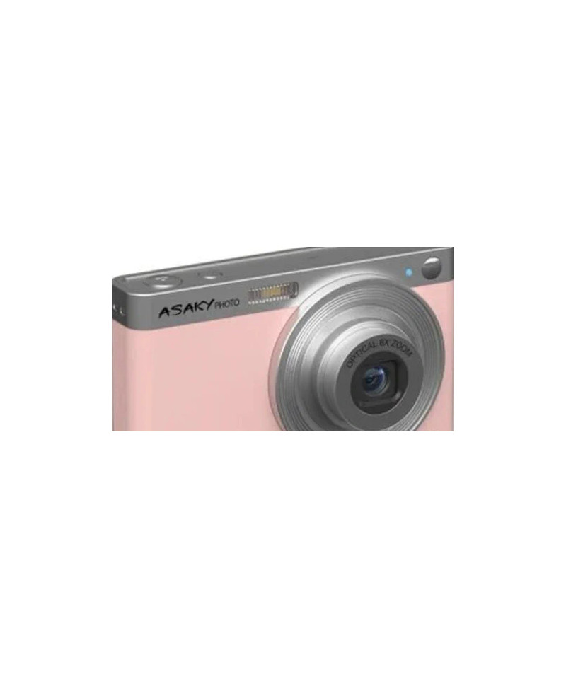 Photo Rocket D-8 Rosa - Digital camera 50MP 2,8'' IPS TFT Zoom ottico 8X