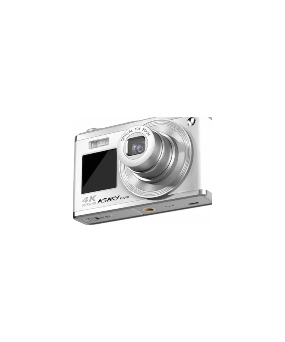 Photo Orbit X-10 Bianca - Fotocamera digitale compatta Dual Screen