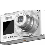 Photo Orbit X-10 Bianca - Fotocamera digitale compatta Dual Screen
