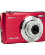 Photo Shuttle S-8 Rossa: Fotocamera digitale compatta Asaky Slim