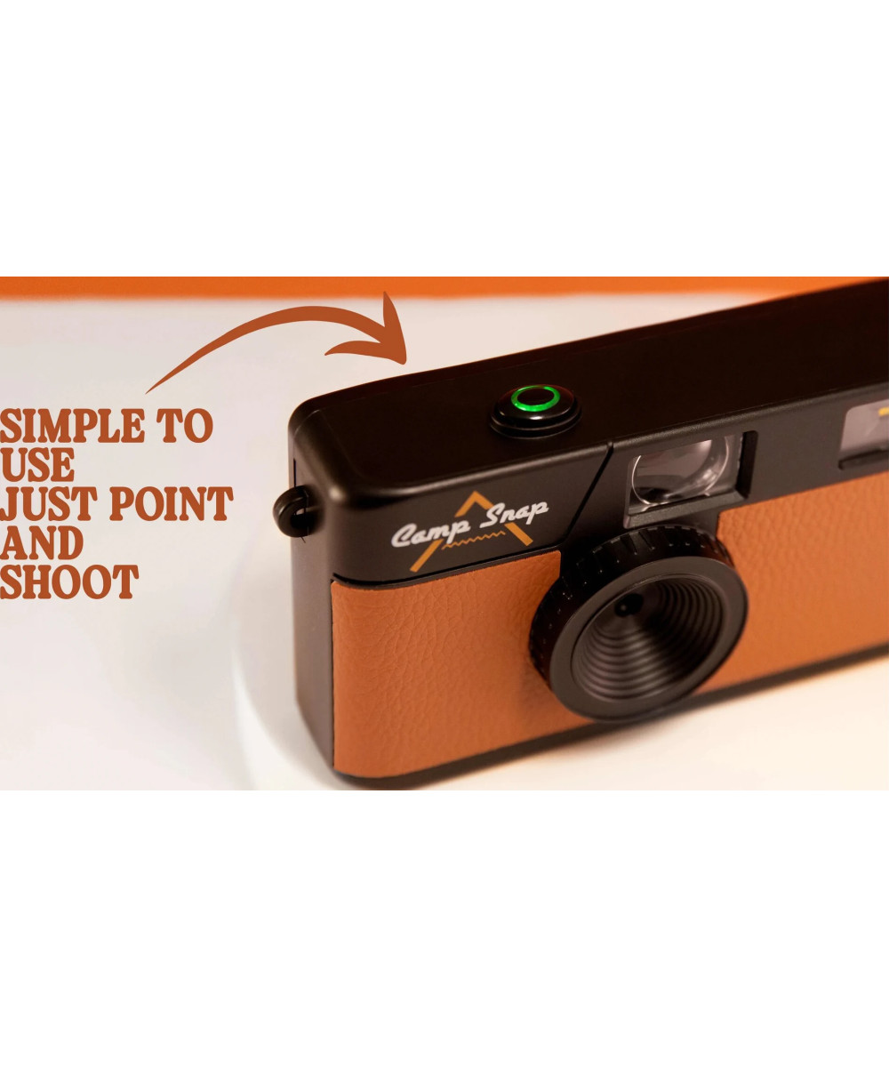 Screen Free Digital Cameras Chestnut Brown