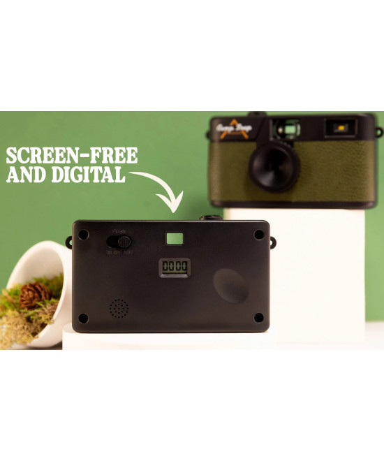 Screen Free Digital Cameras Forest Green