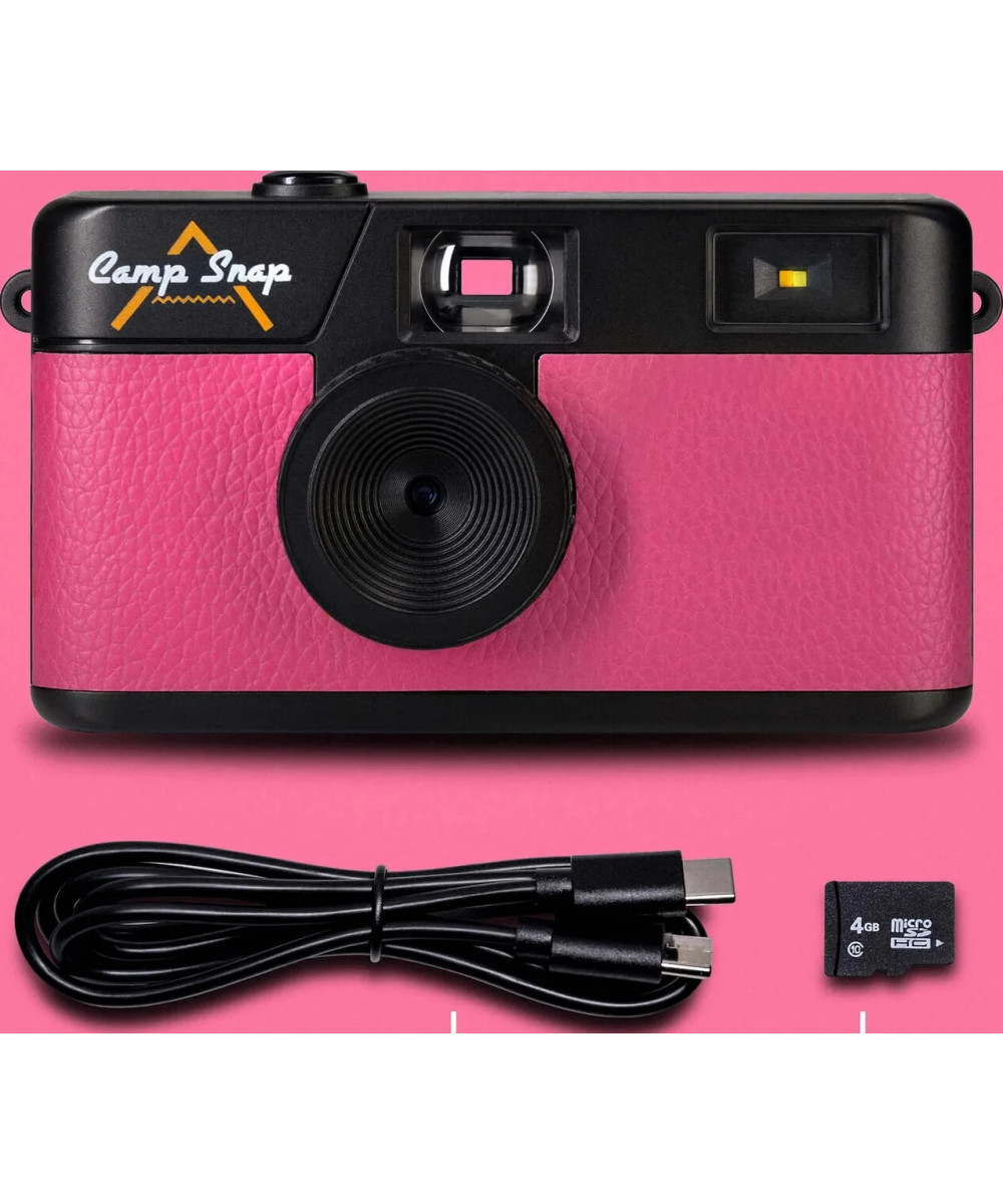 Screen Free Digital Cameras Rosa Flamingo