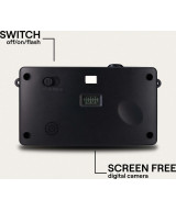 Screen Free Digital Cameras Bianco Artico
