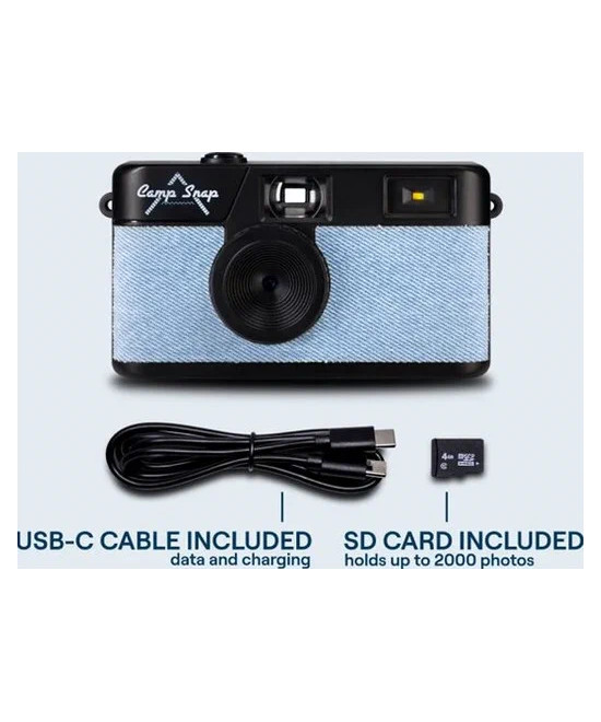 Screen Free Digital Cameras Denim