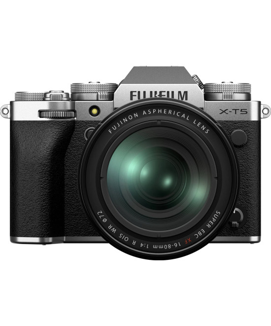 FUJI FINEPIX X-T5 KIT 16-80 F4.0 R OIS WR SILVER