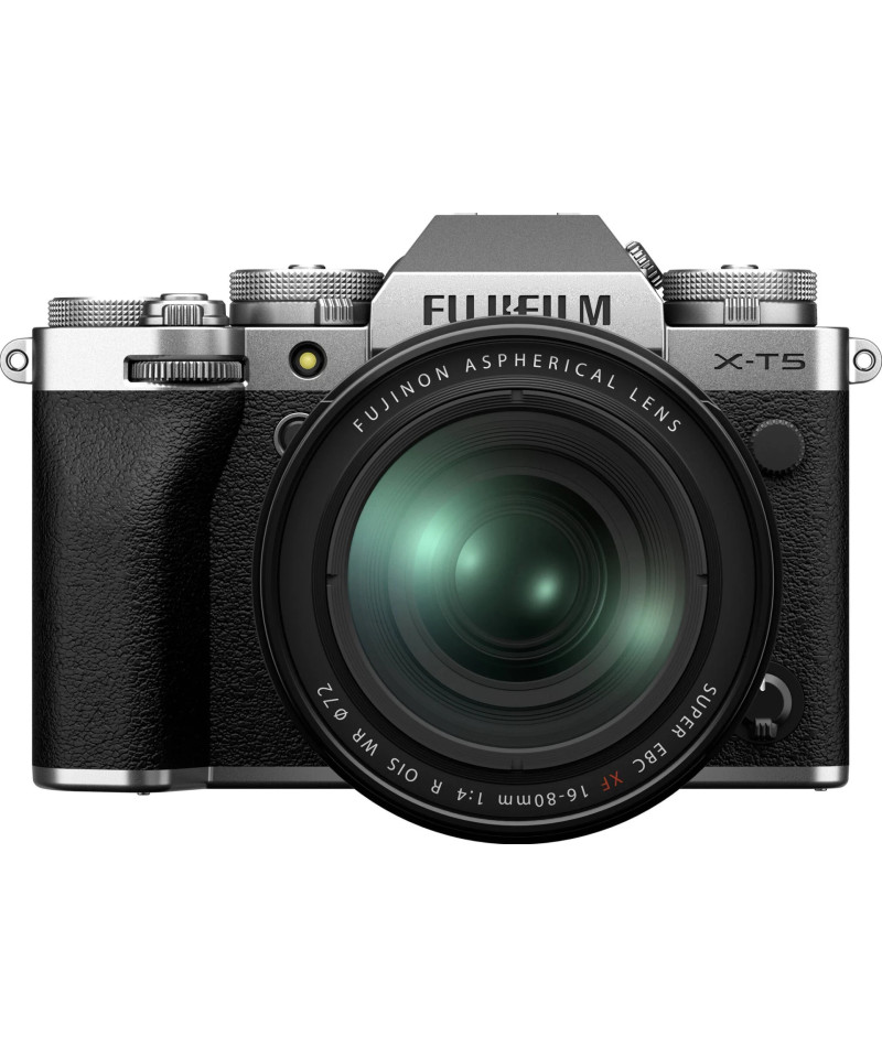 FUJI FINEPIX X-T5 KIT 16-80 F4.0 R OIS WR SILVER