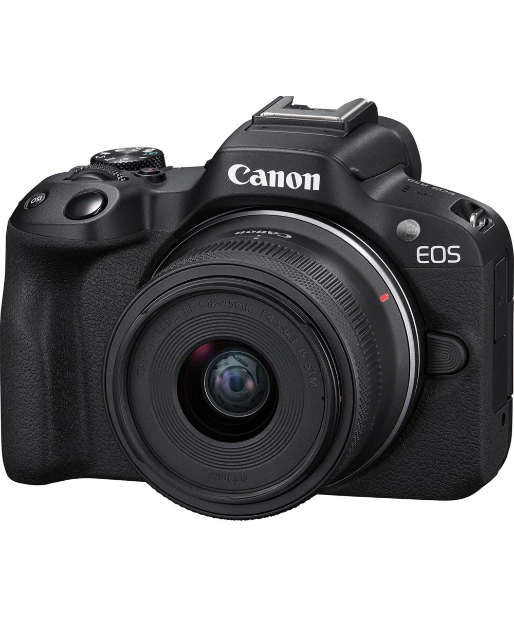EOS R50 + RF-S 18-45mm f/4.5-6.3 IS STM + RF-S 55-210mm f/5-7.1 IS STM