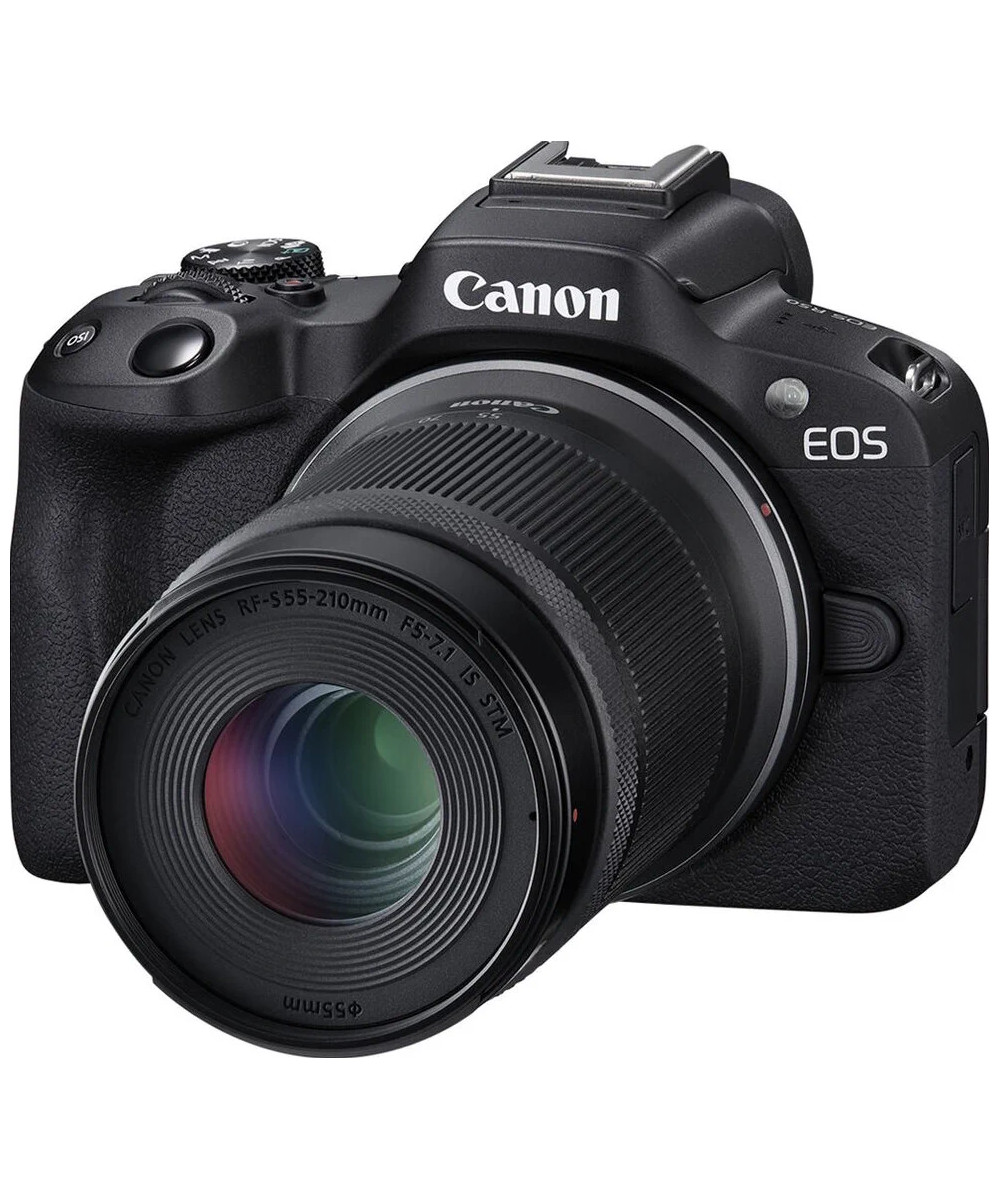 EOS R50 + RF-S 18-45mm f/4.5-6.3 IS STM + RF-S 55-210mm f/5-7.1 IS STM