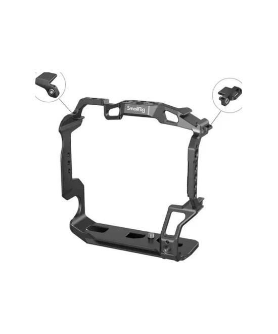 Gabbia per EOS R5/R6/R5 C con alloggiamento per BG-R10 Battery Grip