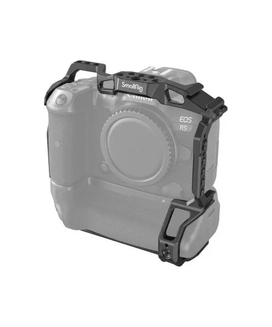 Gabbia per EOS R5/R6/R5 C con alloggiamento per BG-R10 Battery Grip